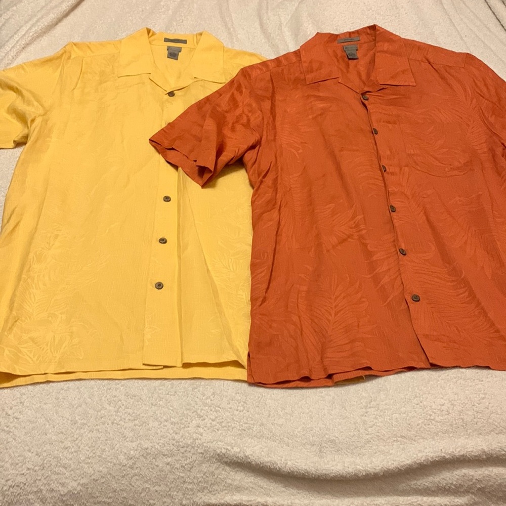 Yellow & Burnt Orange Polo Bundle XL